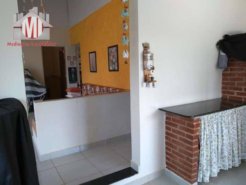 Linda Chácara Com 03 Dormitórios, Piscina, Área Gourmet, Pomar, Pertinho Da Cidade À Venda, 800 M² Por R$ 350.000 - Zona Rural - Pinhalzinho/sp - Ch0003