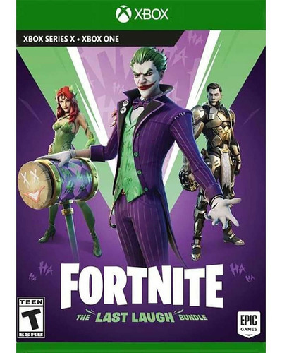 Fortnite The Last Laugh Bundle Dc Xbox Series X Juego Físico