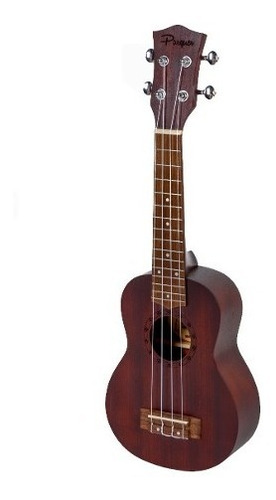 Ukelele Soprano Parquer De Madera Marron Con Funda Cuota