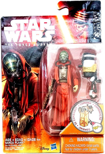 Sarco Plank Star Wars: The Force Awakens 3 3/4 Hasbro