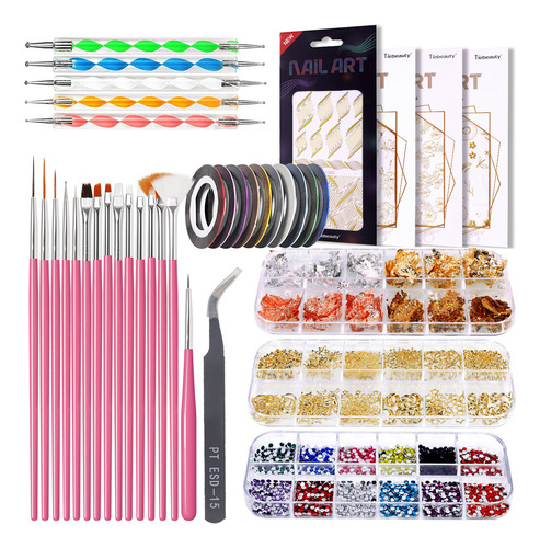 Pincel Cosmético Adequado Para Cores E Salões Art Nail Foil