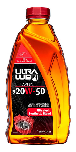 Ultra Lub 20w-50 Semi Sintético.
