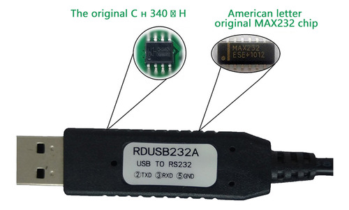 Adaptador Serie Usb, Usb A Db9 -232 Macho (9 Pines)