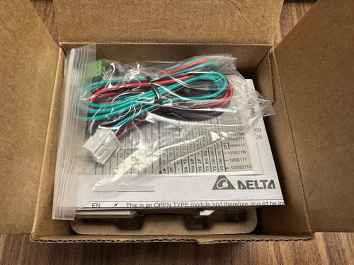 Plc Delta, 8 In, 4 Salidas Relevador, Dvp12se11r Ethernet