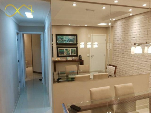 Apartamento Com 3 Dormitórios À Venda, 69 M² Por Première Morumbi - Paulínia/sp - Ap0963