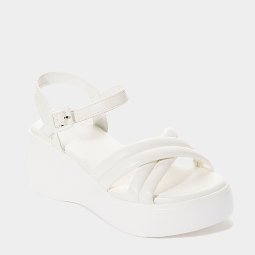 Sandalia Mujer Footloose Fch-fs008 (35-40) Domenica Blanco