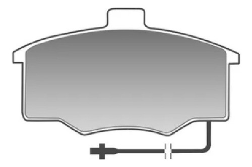 Pastillas Freno Plasbestos Fiat Duna Uno Regatta Scl 90/