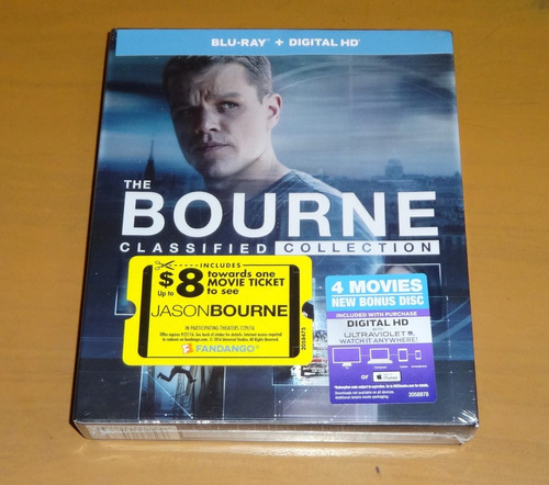 Jason Bourne Blu-ray The Bourne Classified Collection