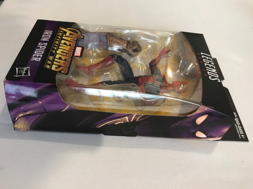 Iron Spider Man Marvel Legends Infinity War Thanos Baf Hasbr (Usado)