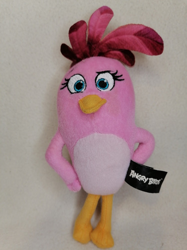 Peluche Llavero Original Stella Angry Birds Rovio 22cm.