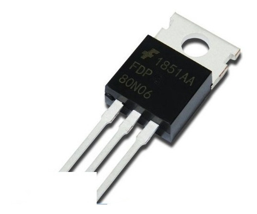 Mosfet Fdp80n06 80n06 Canal N (80a 60)