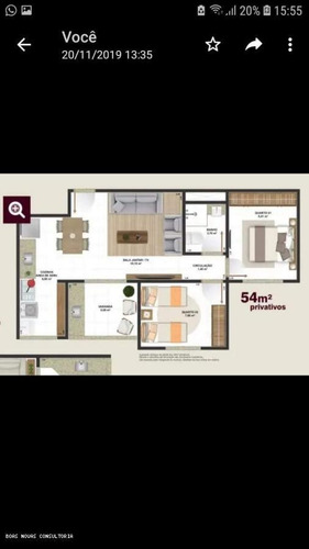 Apartamento Para Venda Em Guarulhos, Vila São Rafael, 2 Dormitórios, 1 Banheiro, 1 Vaga - 1049_1-1536025