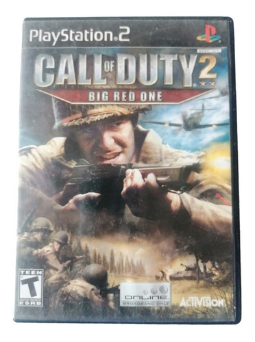 Call Of Duty 2 Big Red One Ps2 Playstation 2