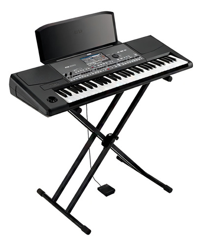 Teclado Korg Pa600 Color Negro