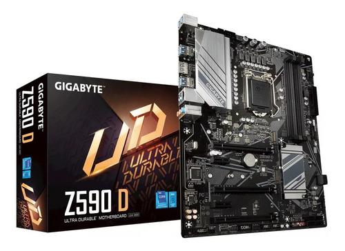 Mother Gigabyte Z590 D Ultra Durable Intel Ddr4 Lga 1200