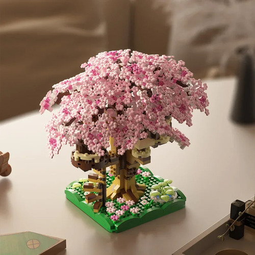 Blocos De Lego Compatíveis Com Jihui M3079 Cherry Tree House