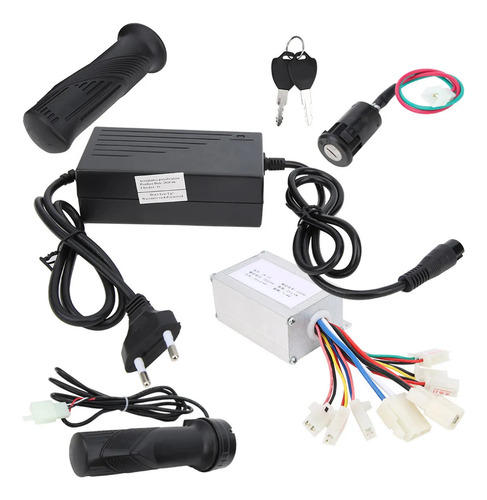 Kit De Controlador De Motor De Scooter Elétrico 24v 250w Loc