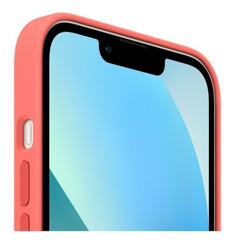 Funda De Silicona Apple Con Magsafe Para El iPhone 13 Mini Coral Pomelo Rosa