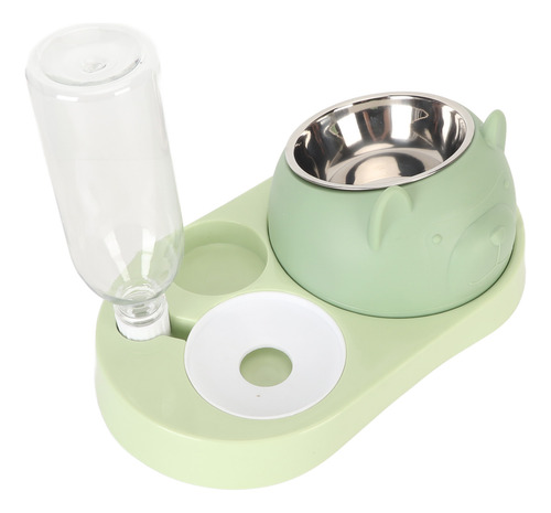 Cuenco De Comida Para Perros Y Gatos Con Dispensador De Agua