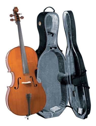 Imagen 3 de 4 de Cello Cremona Sc-175 4/4 Estudio Superior Pino Y Maple