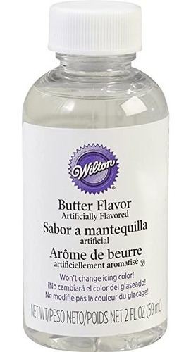 Wilton N-color Sabor Mantequilla, 2 Onzas