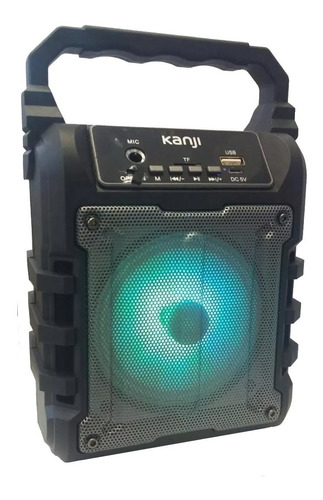 Parlante Portatil 10w Kanji Amnesia Entrada Mic Bluetooth