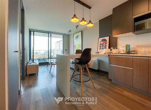 Departamento En Arriendo De 1 Dorm. En Lo Barnechea
