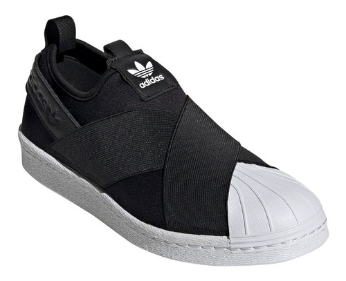 Zapatillas adidas Originals Superstar Slip On Neg/bla Mujer | Mercado Libre