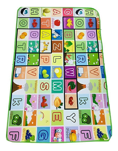 Tapete Térmico Infantil Atividades Letras 100cm X 180cm