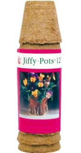 Ferry Morse Seed Co 5211 Jiffy Turba Pots (12 Macetas).