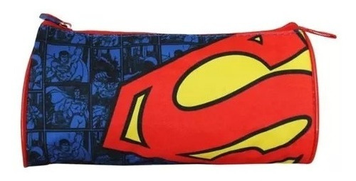 Estuche Piramide Superman Logo Classic Kids 