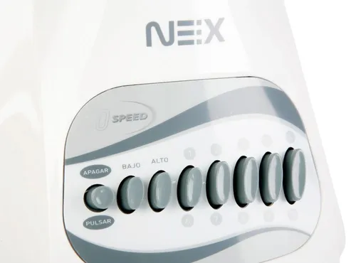 Licuadora Nex 1 5 Lt 400w 10 Velocidades Jarra De Vidrio