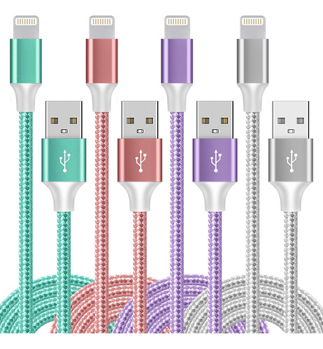 iPhone Charger,[apple Mfi Certified] 4pack B09wv1jh34_030424