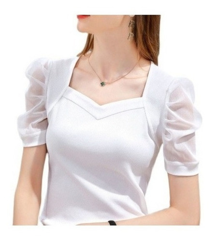 Blusa Casual Moderna Cómoda Mujer Suelta Elegante