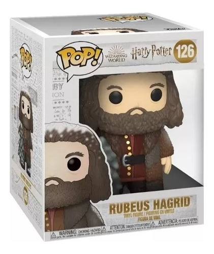 Funko Pop Rubeus Hagrid Holiday 126 Harry Potter 15 Cm Prime