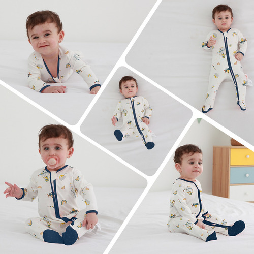 Pijama Para Bebé De Una Sola Pieza, Antideslizante