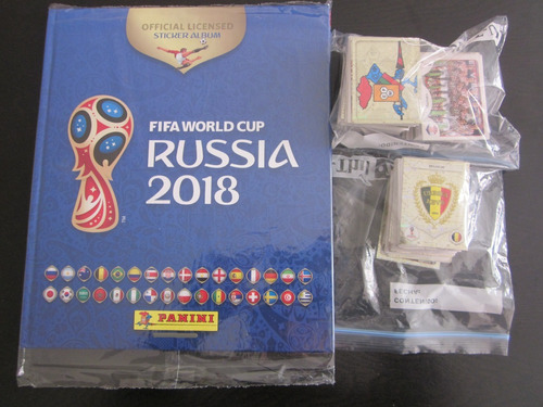 Álbum Panini Completo Rusia 2018 Tapa Dura Sellado + Regalo