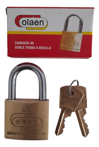 Candado Olaen 40mm Alta Seguridad