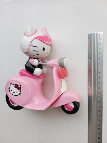 Figura Hello Kitty Scooter Jada Toys Con Detalles D Pintura! (Usado)