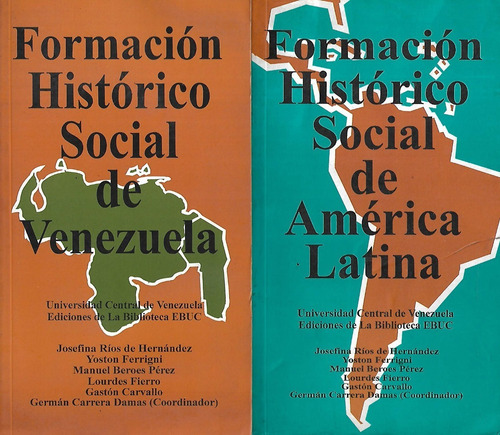 Formacion Historico Social De America Latina 