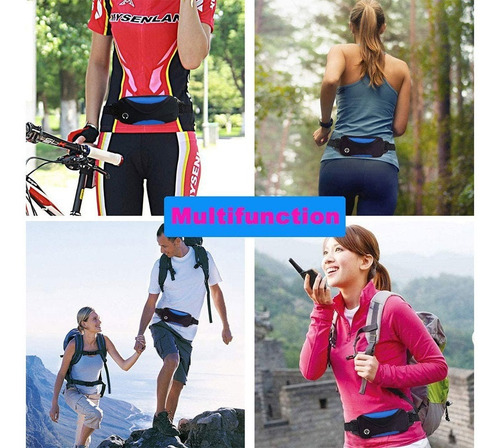 Riñonera Deportiva Elástica E Impermeable Unisex Correr