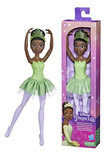 Muñeca Disney Princesas Tiana Bailarina De Ballet Original