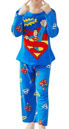 Conjunto De Pijamas Para Niños Hero Dibujos Animados Niños N