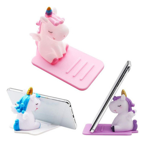 Soporte Ajustable Para Teléfono Unicorn, Paquete De 3