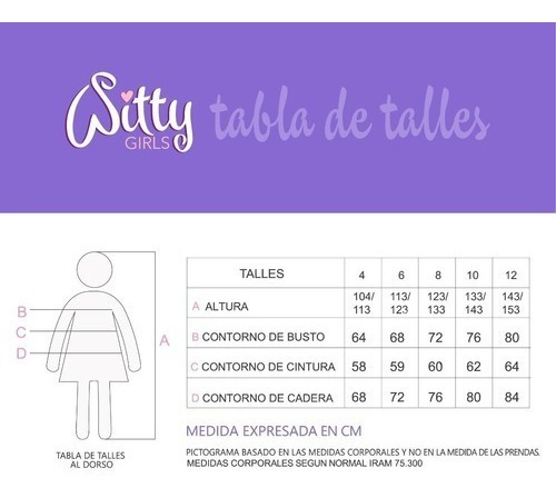 Falda Jardín Interior / Inside Garden Nena Witty Girls