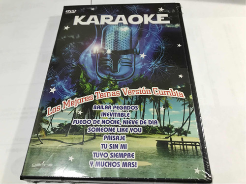 Los Mejores Temas Versión Cumbia Karaoke Dvd Nuevo Cerrado
