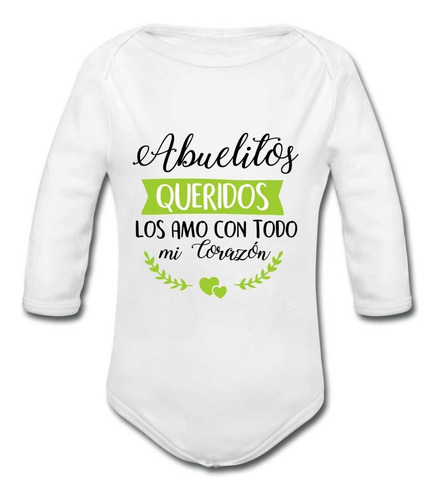 Body Bebe Abuelitos Queridos