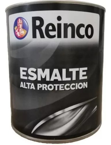 Pintura Esmalte Alta Protección Reinco Blanco Brilante 1/4 G