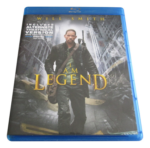 Soy Leyenda - I Am Legend - Will Smith - Zombie - Bluray (Usado)