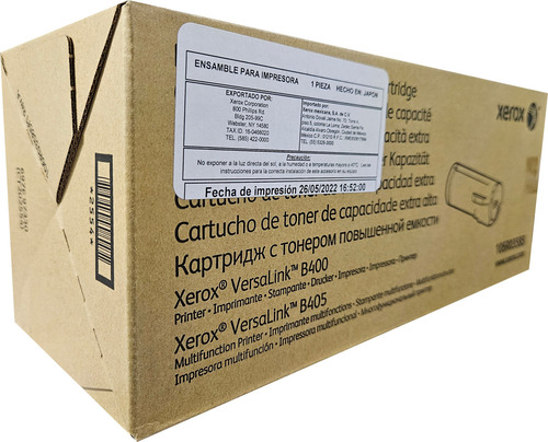 Toner Xerox Versalink B400 B405 106r03585 24.6k Negro